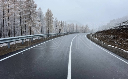 Завершены работы по ремонту дороги в Шебалинском районе Республики Алтай