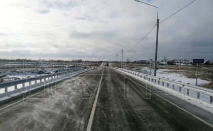 Вблизи с.Панкрушиха построили новый мост через р.Паньшиху